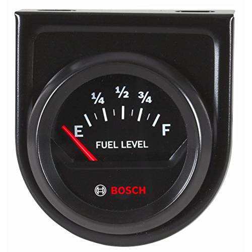 Bosch SP0F000056 스타일 라인 2 전자 연료 Level Gauge 블랙 다이얼 페이스 블랙 베젤