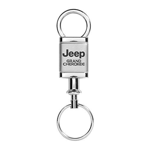 Jeep Au-tomotive 골드, Inc. 세틴 발렛 키체인,키링,열쇠고리 그랜드 체로키 (크롬)