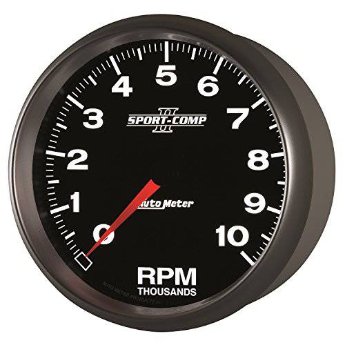 오토 미터 3698 Sport-Comp II 5 10000 RPM In-Dash 타코미터