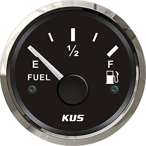 KUS  오일 연료 레벨 게이지 미터 인디케이터 240-33ohm 백라이트 12V/ 24V 52MM(2)