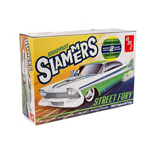 AMT 스트리트 Fury 1958 플리머스 - Slammers 스냅