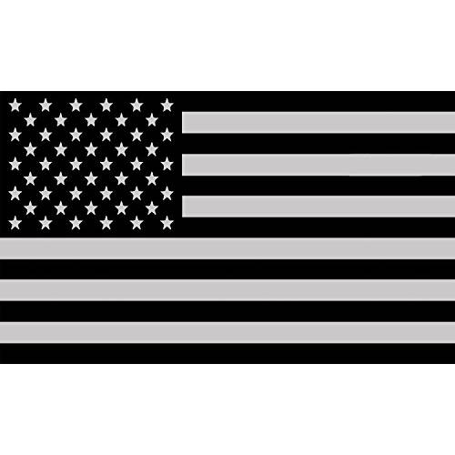 Subdued 전술 아메리칸 USA 깃발 스티커 Patriotic 미국 오토 차량용 데칼 창문 범퍼 US 밀리터리 (10x6 인치)