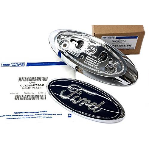 2009-2014 Ford F-150 테일게이트 백업 카메라 하우징 베젤&  엠블렘, 앰블럼 UPDATED OEM