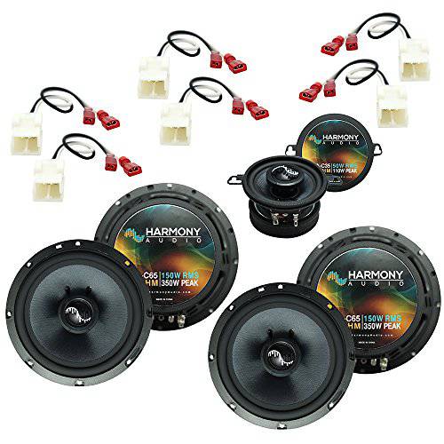 Harmony Audio HA-C35 스피커 번들,묶음 Harmony Audio HA-C69 호환가능한 닷지 매그넘 2005-2007 Factory 프리미엄 스피커 업그레이드
