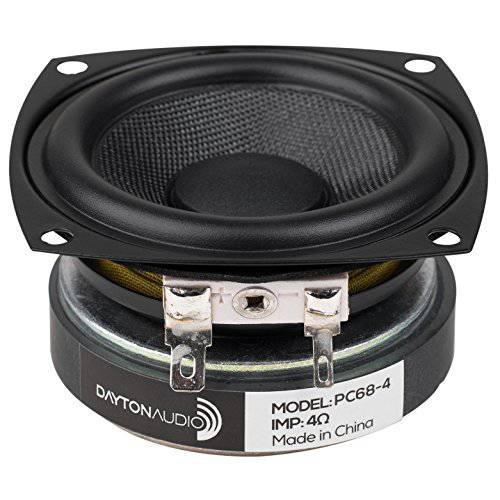 Dayton 오디오 PC68-4 2-1/ 2 Full-Range 폴리 콘 드라이버