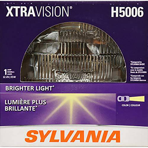 SYLVANIA - H5006 XtraVision - 고성능 할로겐 전구, 30734 (1 팩)