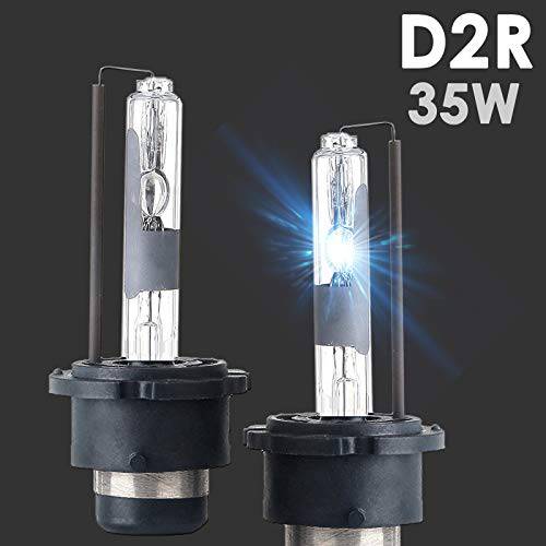 SOCAL-LED 2x D2R HID 전구 35W AC Factory 제논 HID 헤드라이트,전조등 다이렉트 교체용 4300K OEM 화이트