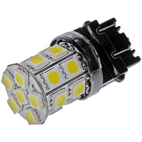 Dorman 3157W-SMD 화이트 LED 방향지시등 전구, (팩 of 2)