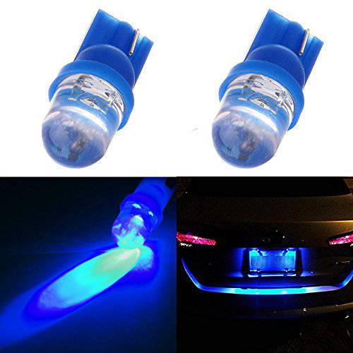 cciyu 194 익스트림 브라이트 LED 전구 라이트 램프 특허 플레이트 라이트 램프 웨지 T10 168 2825 W5W 블루 팩 of 2