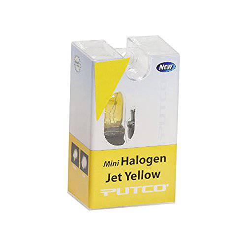 Putco 211157Y Mini-Halogen 전구 - Jet Yellow - 1157 (쌍, 세트)