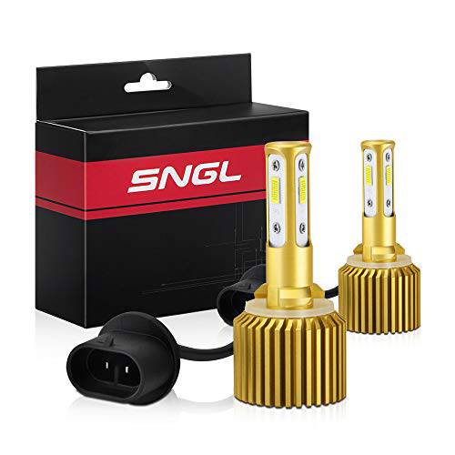 SNGL 880 LED 안개등 6000k 화이트 맥스 5800LM, 팬리스 880 899 893 890 892 LED 전구 DRL or 포그라이트, 안개등 램프 교체용 슈퍼 브라이트