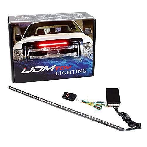 iJDMTOY 20 인치 48-LED RGB LED Knight 라이더 스캐너 라이트닝 바 호환가능한 자동차 인테리어 or 외부 장식