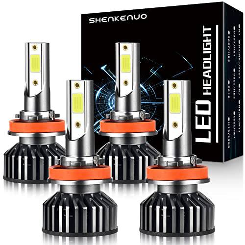 SHENKENUO 호환 닛산 알티마 (2007-2018) LED 헤드라이트,전조등 전구, H9+ H11 하이/ 로우 빔, 팩 of 4