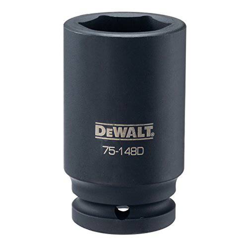 DEWALT 3/ 4 드라이브 임팩트소켓, 육각비트소켓 딥 6 PT 33MM - DWMT75148B