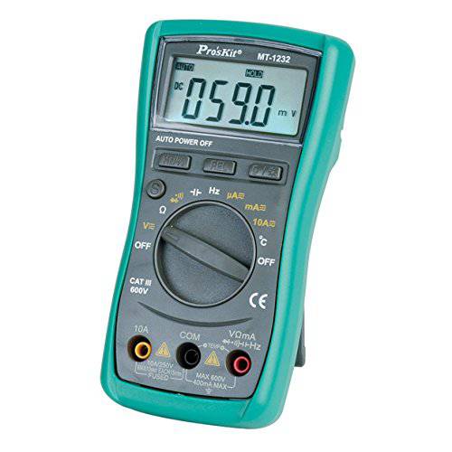 Pro’sKit MT-1232 멀티미터,전기,전압계,측정, 디지털