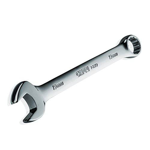 Capri Tools 19 mm 콤비네이션 렌치 12 심 미터법 크롬 1-1319