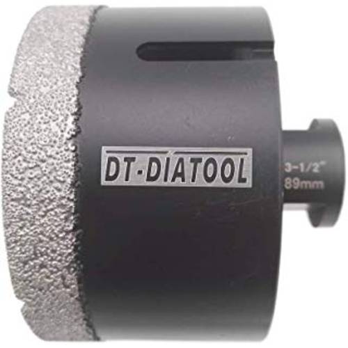 DT-DIATOOL 3-1/ 2 인치 다이아몬드 드릴 팁 타일 대리석무늬,마블 마블,대리석무늬 Stone 브릭 직경 89mm