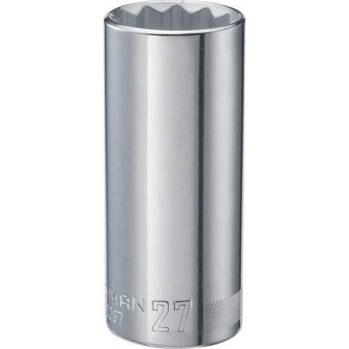 CRAFTSMAN 소켓, 매트릭, 1/ 2-Inch 드라이브, 27mm, 12-Point (CMMT12087)