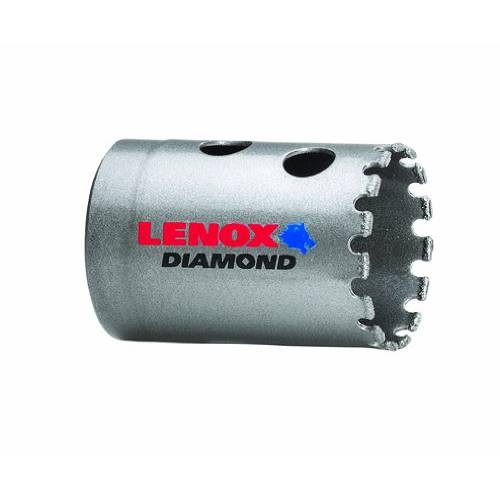 Lenox Tools 1211722DGHS 22 다이아몬드 그릿 홀쏘, 1-3/ 8-Inch or 34.5mm