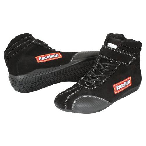 RaceQuip 30500040 유로 Carbon-L Series 사이즈 4 블랙 SFI 3.3/ 5 레이싱 신발