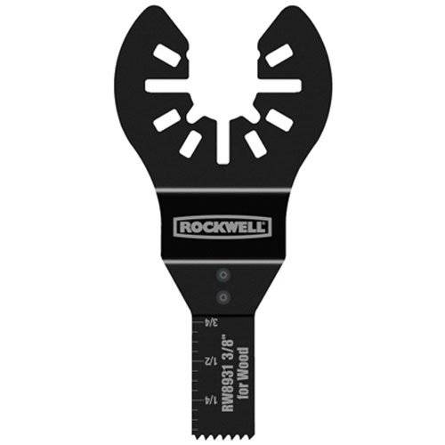 Rockwell RW8931 3/ 8-Inch Sonicrafter 진동 다용도도구 Bi-metal and 우드 End Cut 톱날 범용 맞춤 시스템