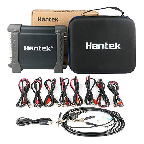 Mrcartool Hantek 1008C 8Channel 자동차 진단 PC 디지털 Oscilloscope/ DAQ/ 프로그래밍가능 발전기 2.4MSa/ s USB 2.0 대역폭 100K Program 발전기 자동차 진단 스코프