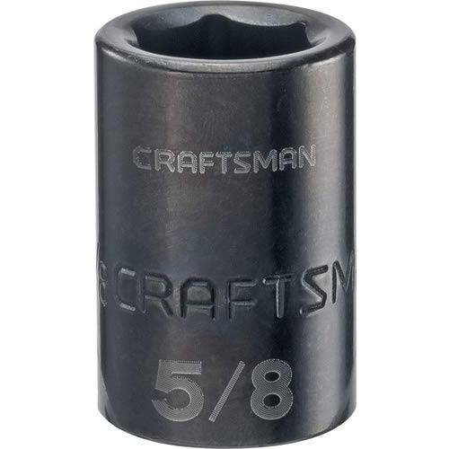 Craftsman 얕은 임팩트소켓, 육각비트소켓 SAE 1 2-Inch 드라이브 5 8-Inch CMMT15852