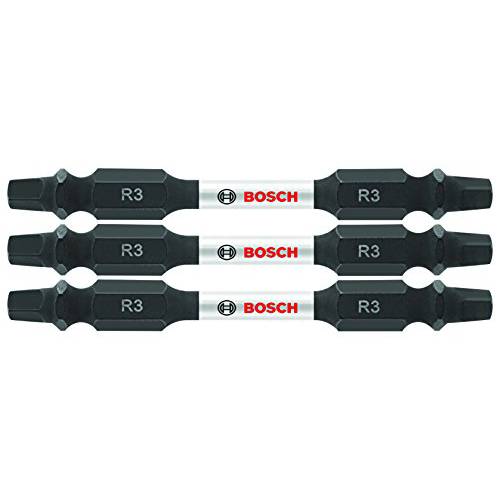 Bosch ITDESQ32503 3 PC. 임팩트터프 2.5 in. 사각 3 Double-Ended 팁