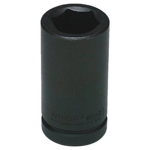 Wright Tool 6960 1-7/ 8-Inch 3/ 4-Inch 드라이브 6 심 딥 임팩트소켓, 육각비트소켓