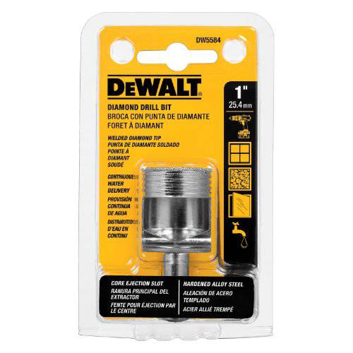 DEWALT DW5584 1-Inch 다이아몬드 드릴 비트
