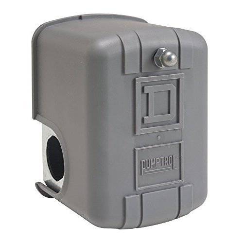 Square D by Schneider Electric 9013FHG2J27 Air-Compressor 압력 스위치, 100 Psi 세트 off, 20 Psi Fixed Differential, 1/ 4 Npsf 내장