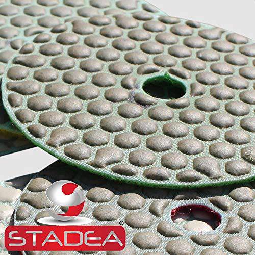 STADEA  드라이 다이아몬드 폴리싱 패드 4Grit 50 Stone 글래스 마블,대리석무늬 콘크리트 폴리싱