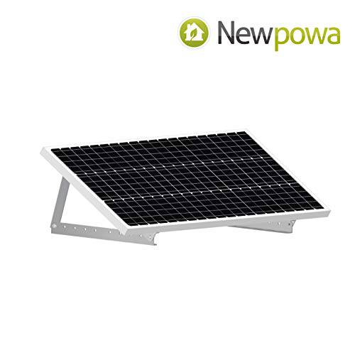Newpowa  조절가능 태양광 패널 틸트 마운트 브라켓 키트 20inch 폭