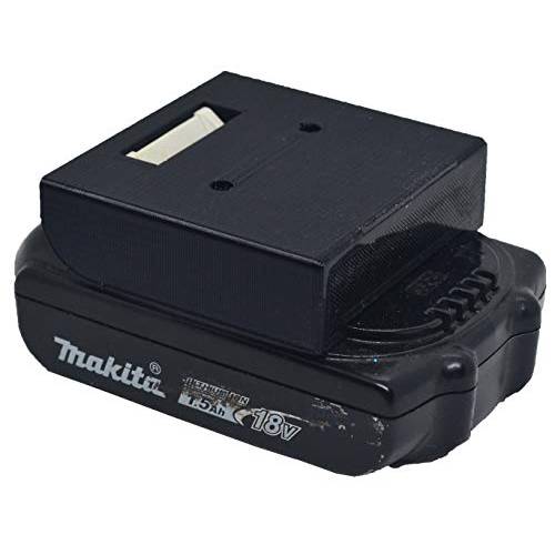 Makita 18V LXT 배터리 홀더 - 벽면 마운트 and 보호 커버 (4-Pack 블랙)