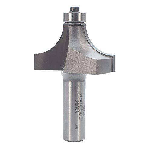 Whiteside Router Bits 2009A 라운드 Over 비트 5/ 8-Inch Radius, 1-3/ 4-Inch 라지 직경 and 1-Inch 커팅 Length