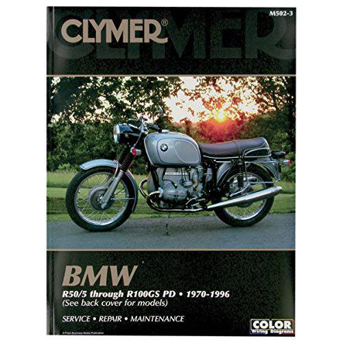Clymer BMW 오토바이 수리 수동 M502-3