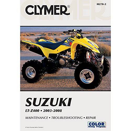 2003-2008 CLYMER 스즈키 ATV LT-Z400 서비스 SHOP 수동 M270-2
