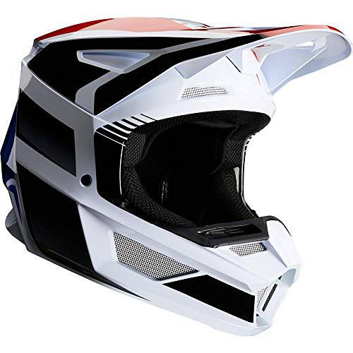 Fox Racing 2020 Youth V2 헬멧 - Hayl (스몰) (블루/ 레드)