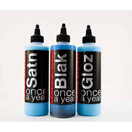 홈 세트, 사용 한번 a Year  복원 플라스틱, 비닐, 러버,  복원 컬러, 방지 타이어 드라이 Rot  내후성, UV 블록, Dry-Seal  3 X 8oz 키트