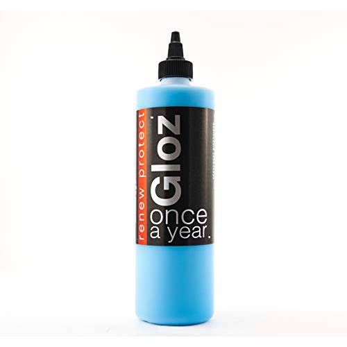 GLOZ : : 한번 A Year - 복원 플라스틱, and 비닐, Renew 컬러, 방지 타이어 드라이 Rot  날씨- and Salt-Proof, UV 블록, 하이 광택 Dry-Seal  16oz 키트
