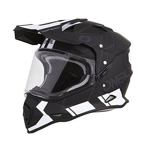 O’Neal 0817-505 Unisex-Adult Full-face 스타일 시에라 II 헬멧 플랫 블랙 XL 61 62cm