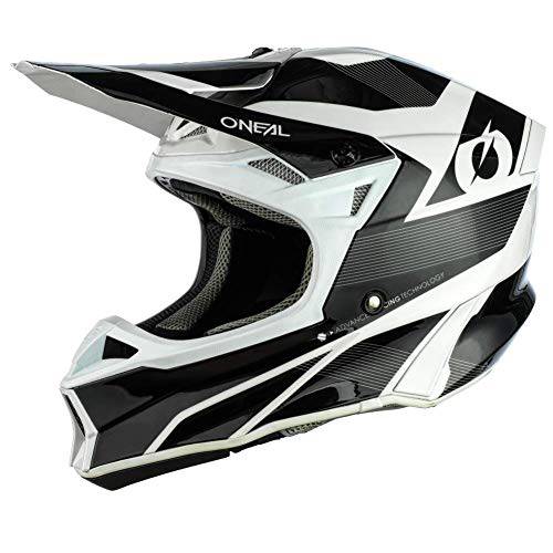 O’Neal 10SRS 성인 헬멧 컴팩트, 블랙/ 화이트, XL
