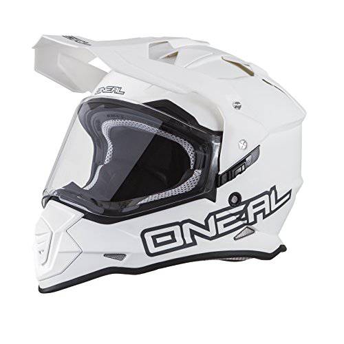 O’Neal 0817-514 Unisex-Adult Full-face 스타일 시에라 II 헬멧 플랫 화이트 L 59 60cm 라지