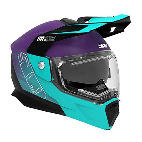 509 델타 R4 Ignite 헬멧 (갤럭시 청록색 퍼플 - X-Large)
