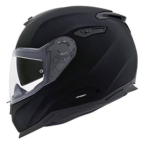 넥스 SX.100 플레인 매트 블랙 오토바이 헬멧