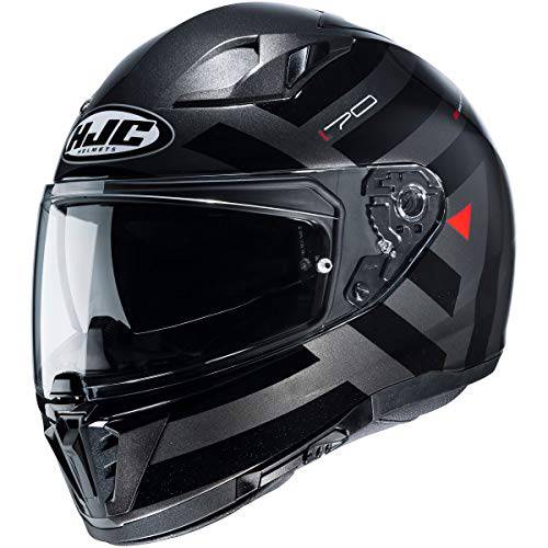 HJC 헬멧S i70 헬멧 - Watu (라지) (블랙)