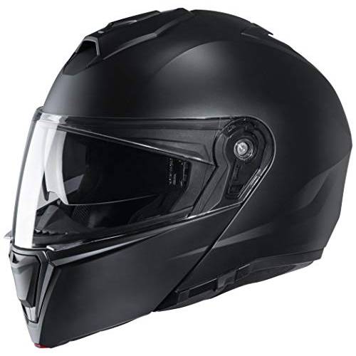 HJC i90 세미 플랫 블랙 모듈식 헬멧 - 라지