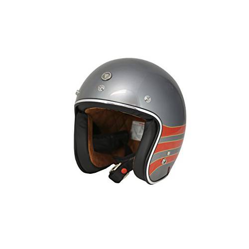 TORC Unisex-Adult T50 노선 66 3/ 4 오픈 페이스 헬멧 (플랫 블랙, 라지)