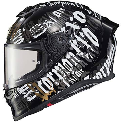 전갈 R1 에어 헬멧 - Blackletter (XX-Large) (블랙)