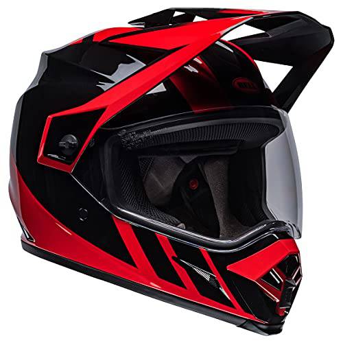 벨 MX-9 Adventure MIPS 헬멧 (대시보드 광택 블랙/ 레드 - XX-Large)